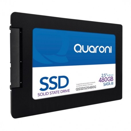 Unidad de Estado Solido 480GB Quaroni QSSDS25480G 2.5" SATAIII