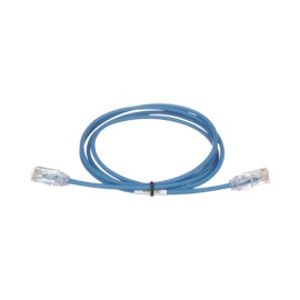 Cable de Parcheo TX6 UTP CAT6 Diametro Reducido 28AWG Color Azul, UTP28SP5BU