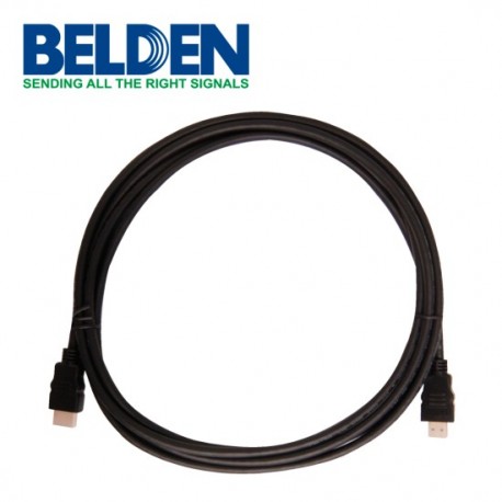 Cable Video HDMI Belden HDE003MB Alta Velocidad 4K, 3 Metros, Negro