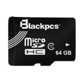 Memoria Micro SDXC 64GB Blackpcs Clase 10 no incluye adaptador, MM10101-64