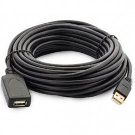 Cable USB Extension Activa Brobotix 10M, 150153, USB A Macho-USB A Hembra
