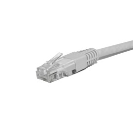 Cable red UTP Cat5E de 1metro X-Case CAUTP51 gris