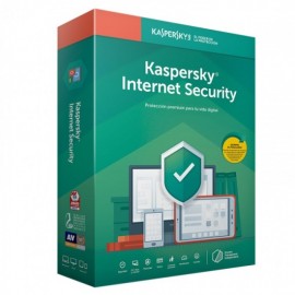 Kaspersky Internet Security Multidispositivos, 3 user, 1 año, TMKS-172