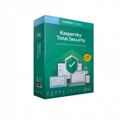 Antivirus Kaspersky Total Security 10 Licencias 1 Año, KL1949Z5KFS-9