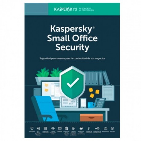 Antivirus Kaspersky Small Office Security V7, 10 usuarios, 3 años, Windows / MAC / Android, KL4541ZDKTS