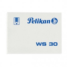Goma Pelikan plástica blanca WS-30