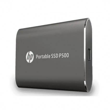 Unidad de Estado Solido Externo Portátil 500GB HP P500, Tipo-C USB 3.1, 370MB, 7NL53AAABC